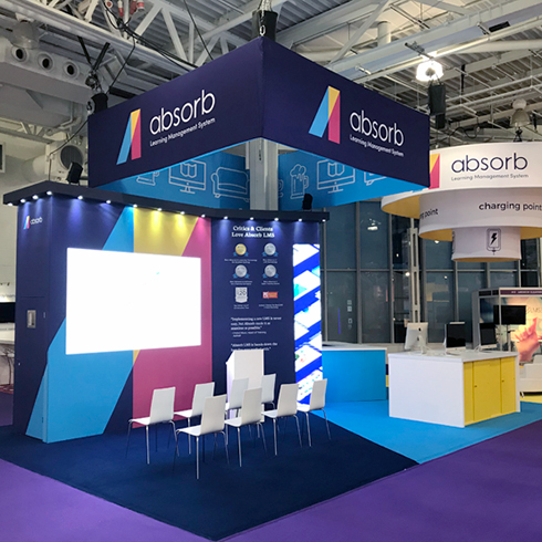 O'Reilly at Learning Technologies 11 exhibition stands over 20k