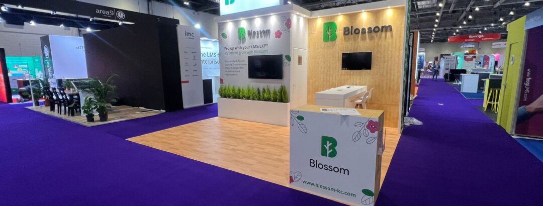 Blossom – Learning Technologies 2024 - ExCeL London 5 blossom learning technologies london excel expositionists 1