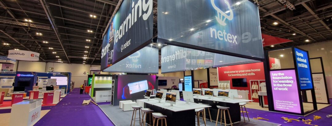 Netex – Learning Technologies 2024 - ExCeL London 5 netex learning technologies london excel expositionists 4