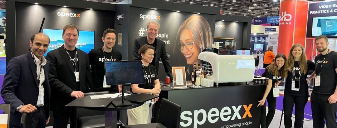 Speexx – Learning Technologies 2024 - ExCeL London 5 speex learning technologies london excel expositionists 2