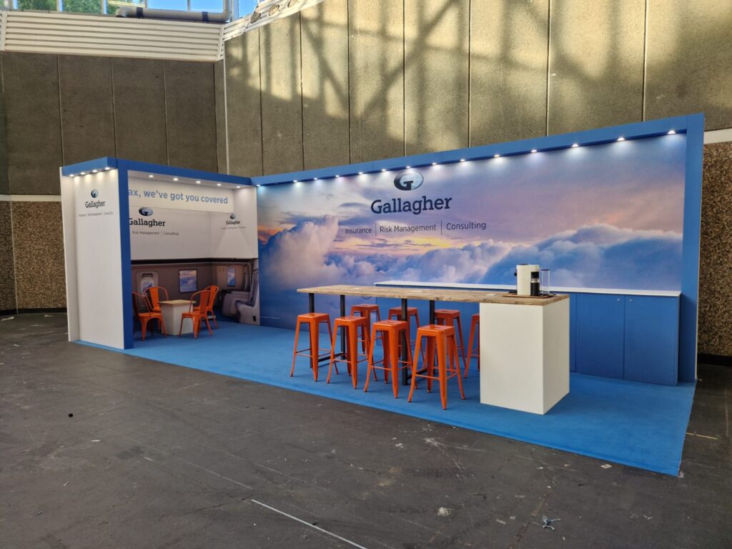 Gallagher - European Rotors Show 2024, RAI Amsterdam 9 gallagher european rotors show amsterdam exhibition stand expositionists