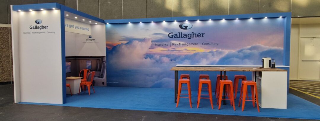 Gallagher - European Rotors Show 2024, RAI Amsterdam 5 gallagher european rotors show amsterdam exhibition stand expositionists 3