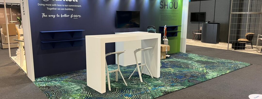 Tarkett - Cruise Ship Interiors Design Expo 2024 - ExCeL London 5 Tarkett cruise ship expo exhibition stand expositionists