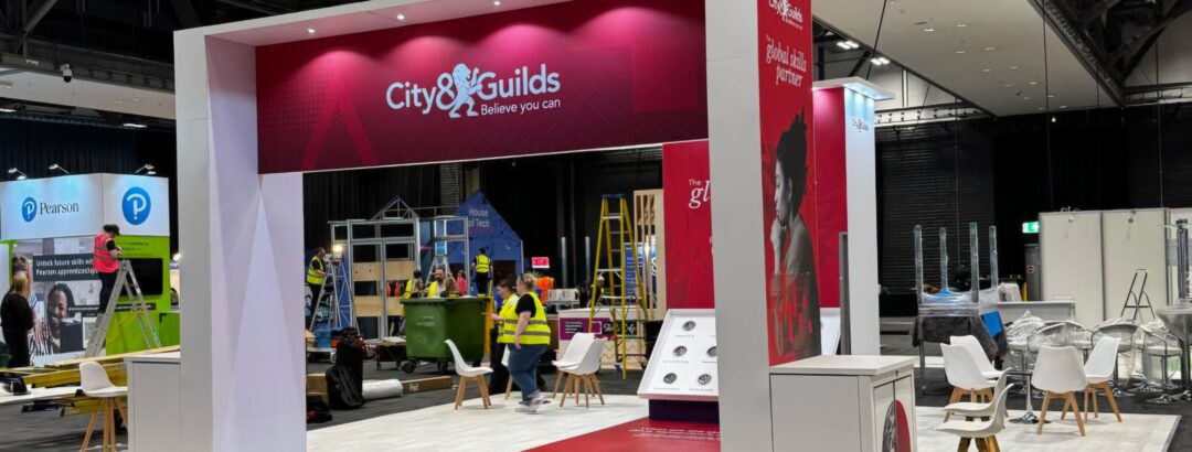 City & Guilds - ATC25 - Liverpool AAC 5 cityguilds atc25 liverpool aac exhibition stand expositionists 3