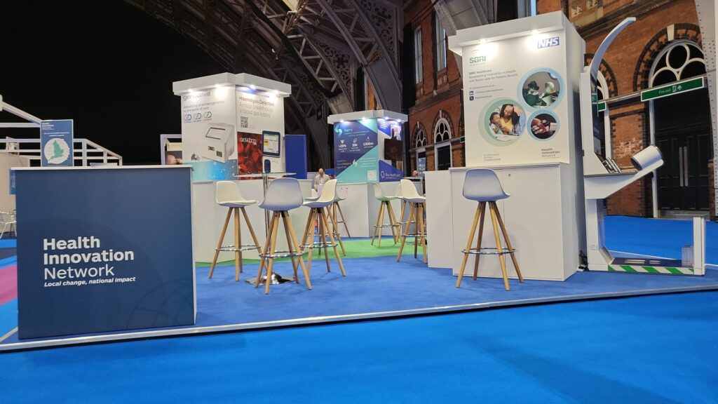 Health Innovation Network - HETT North 25 - Manchester Central 8 health innovation network hett 25 manchester central exhibition stand expositionists 3