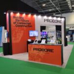 Procore - Digital Construction Week 2026 - ExCeL London 12 procore tech show excel london exhibition stand expositionists 2