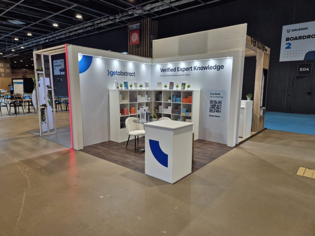Get Abstract - Unleash 2025 - Paris Convention Centre 6 get abstract unleash 2025 paris convention centre exhibition stand expositionists 3 2