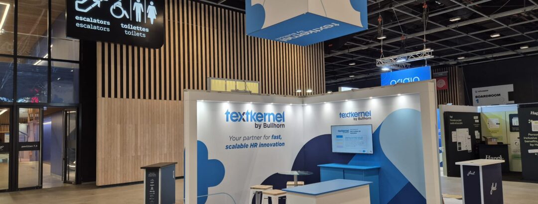 Textkernel - Unleash 2025 - Paris Convention Centre 5 text kernel unleash 2025 paris convention centre exhibition stand expositionists 2