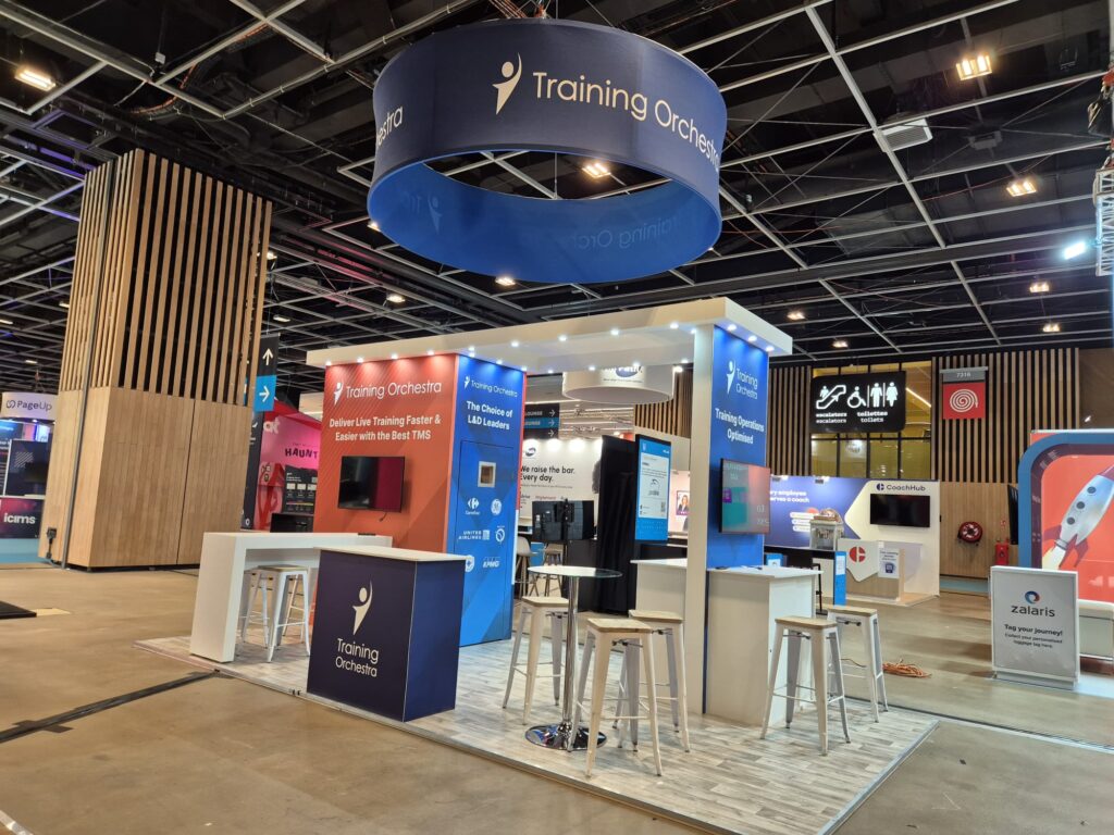 Training Orchestra - Unleash 2025 - Paris Convention Centre 8 training orchestra unleash 2025 paris convention centre exhibition stand expositionists 4 2