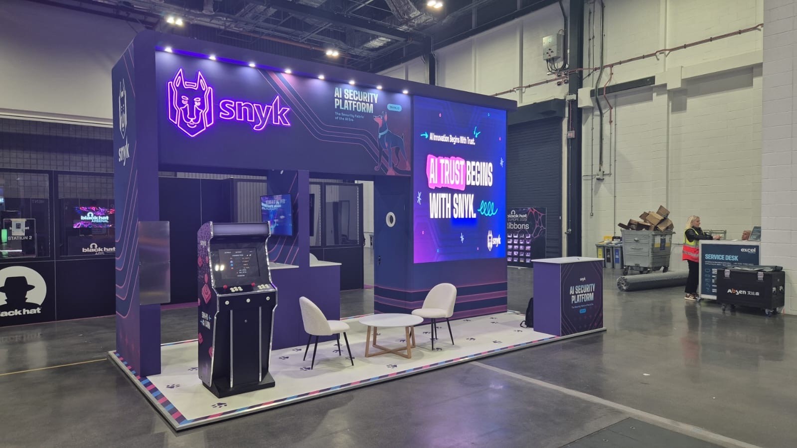 Snyk Black Hat Europe 2025 ExCeL London Expositionists International