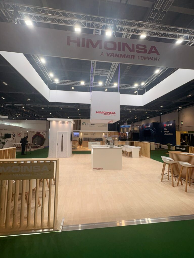 Himoinsa - Data Centre World London 2026 - ExCeL London 9 himoinsa data centre world london excel london exhibition stand expositionists 1