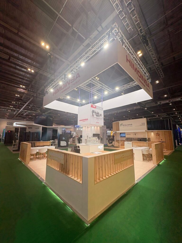 Himoinsa - Data Centre World London 2026 - ExCeL London 7 himoinsa data centre world london excel london exhibition stand expositionists 3