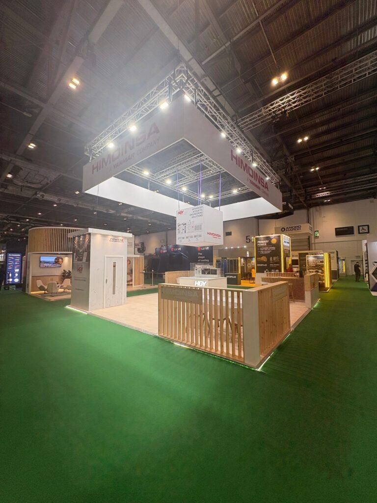 Himoinsa - Data Centre World London 2026 - ExCeL London 6 himoinsa data centre world london excel london exhibition stand expositionists 4