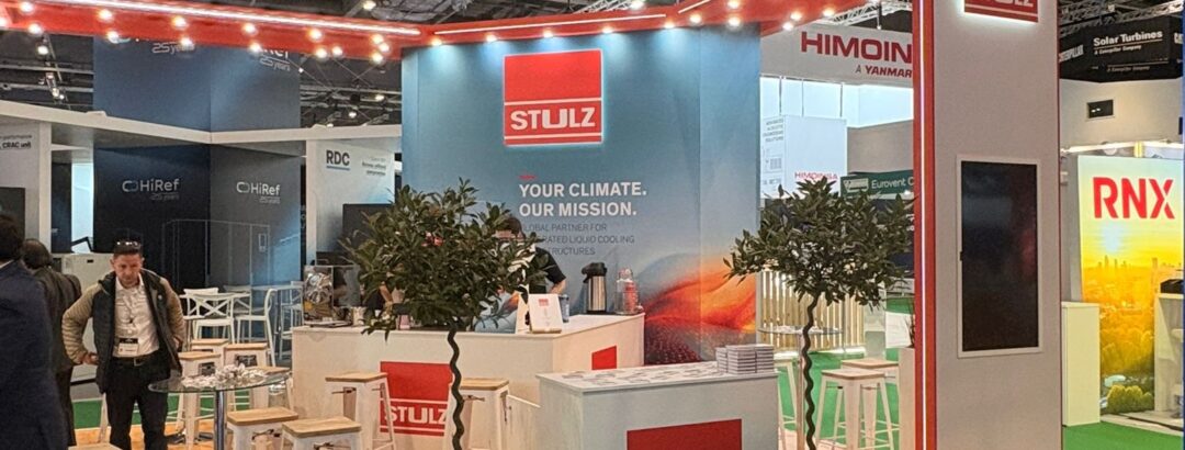 STULZ - Data Centre World London 2026 - ExCeL London 5 stulz data centre world london excel london exhibition stand expositionists 1