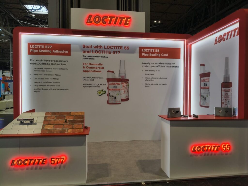 loctite henkel installershow nec birmingham exhibition stand expositionists 1